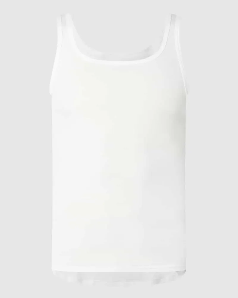 Mey Tanktop aus Pima-Baumwolle Weiss