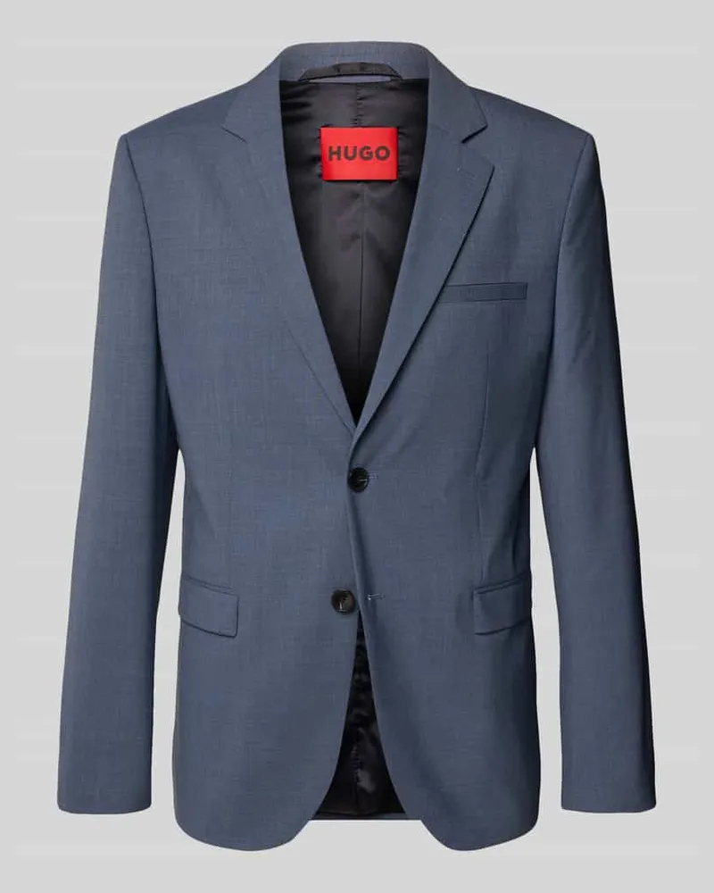 HUGO BOSS Extra Slim Fit 2-Knopf-Sakko mit Schurwoll-Anteil Modell 'Arti 