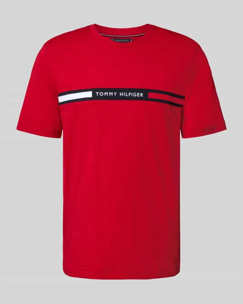 Tommy Hilfiger Regular Fit T-Shirt aus reiner Baumwolle 