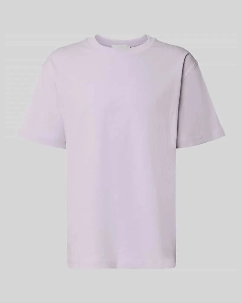 Armedangels Relaxed Fit T-Shirt aus reiner Baumwolle Modell 'MAARKOS Flieder