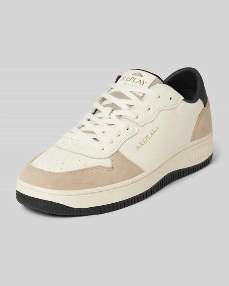 Replay Sneaker aus Leder mit Label-Details Modell 'EPIC 