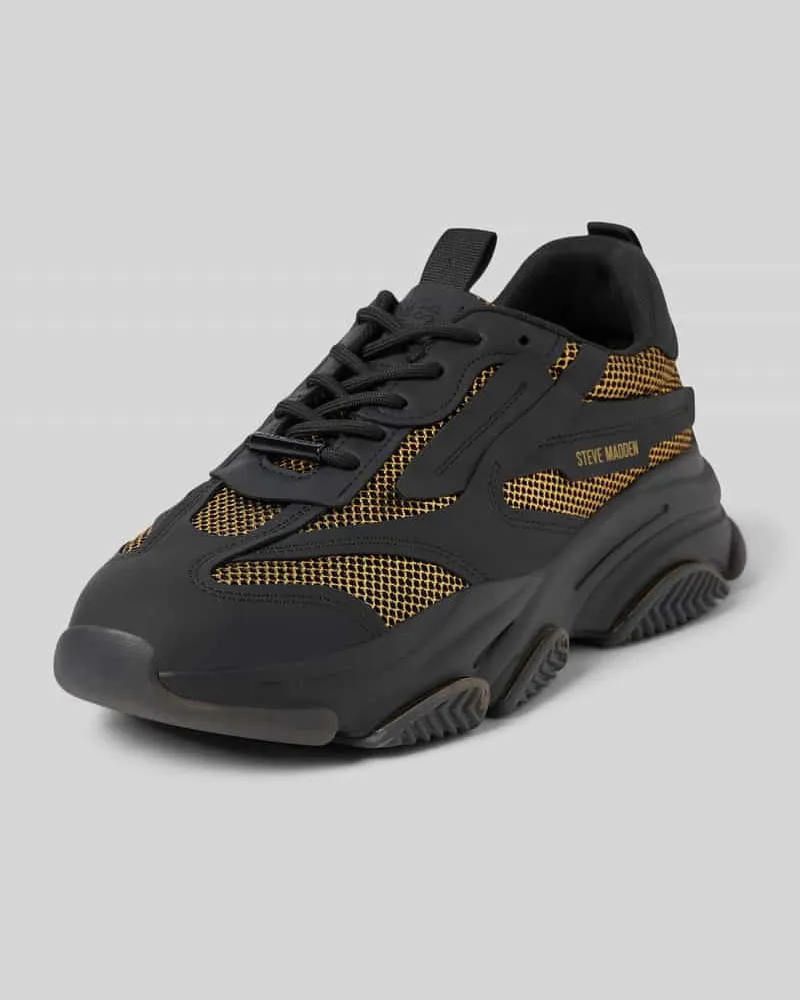 Steve Madden Sneaker mit Plateausohle Modell 'POSSESS Black