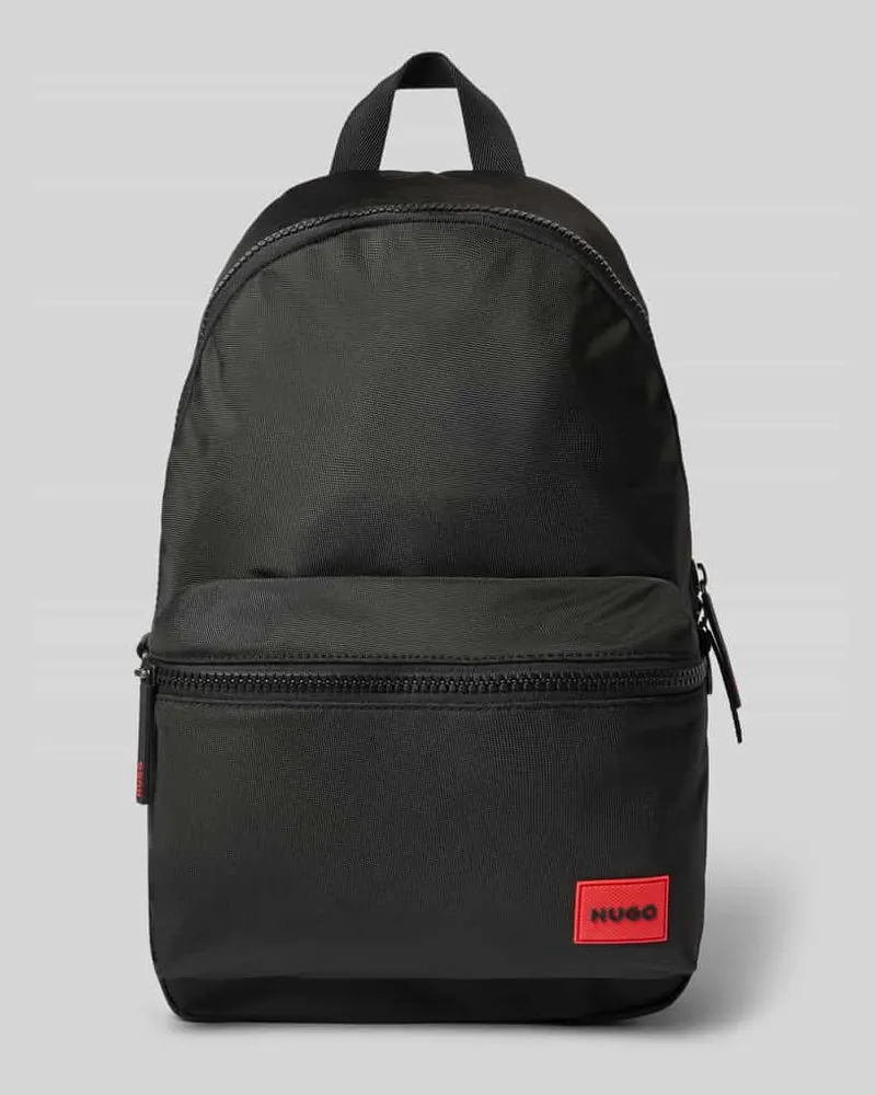 HUGO BOSS Rucksack mit Label Patch Modell 'ETHON 3,0 Black