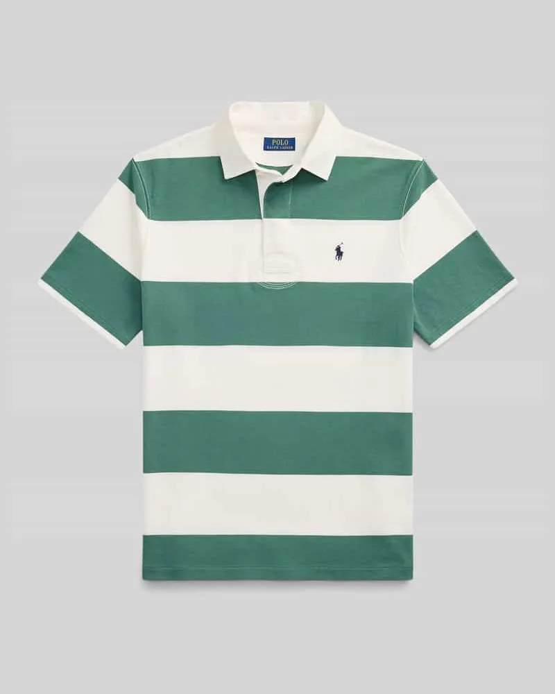 Ralph Lauren Regular Fit Poloshirt aus reinem Baumwoll-Jersey Gruen