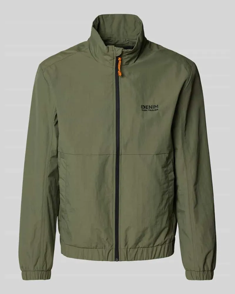 Tom Tailor Regular Fit Funktionsjacke mit Label Stitching 