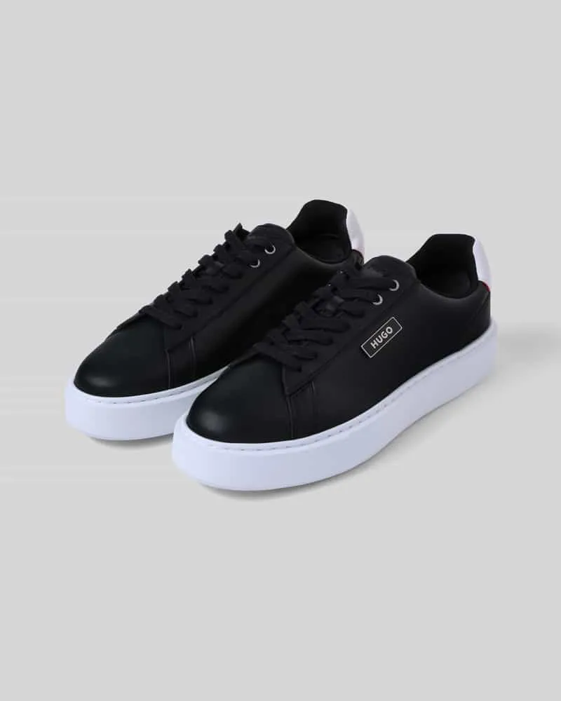 HUGO BOSS Sneaker mit Plateau-Sohle Black