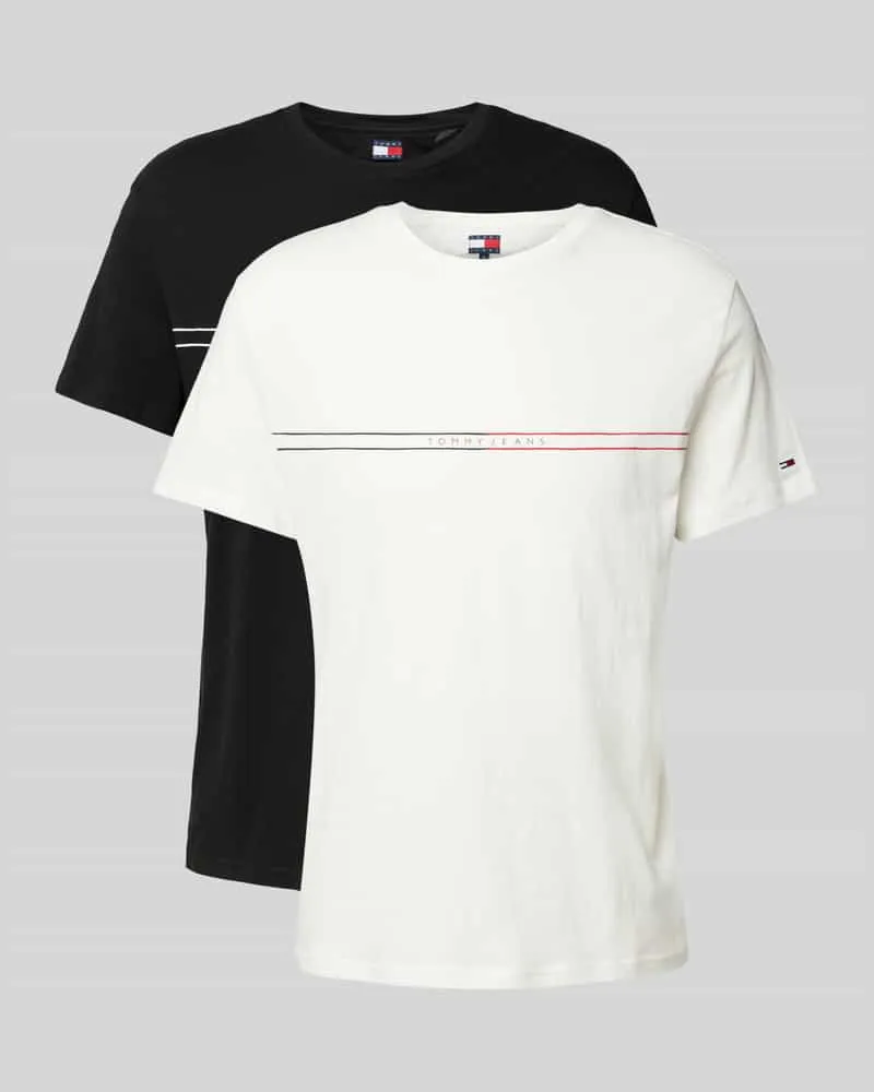 Tommy Hilfiger T-Shirt mit Label-Print 