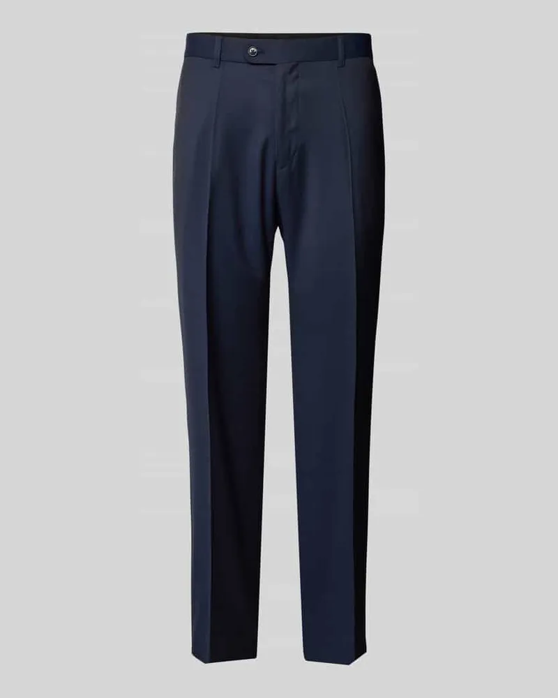 Carl Gross Slim Fit Anzughose mit Bügelfalten Modell 'SILVIO 