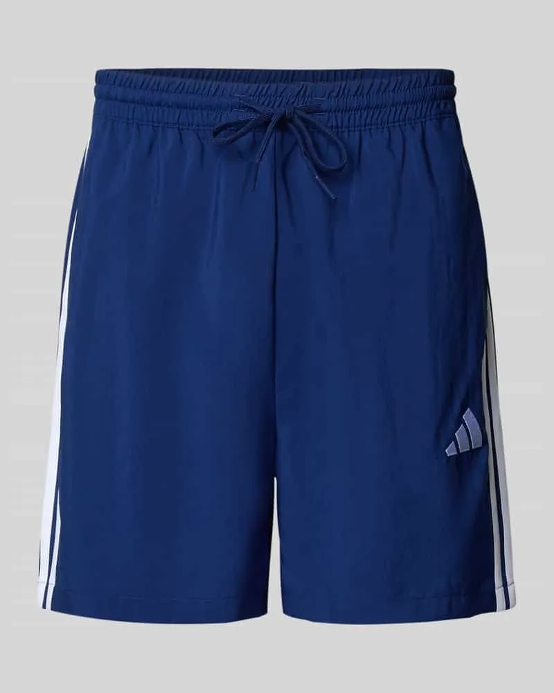 adidas Shorts mit Label-Stitching und elastischem Bund 