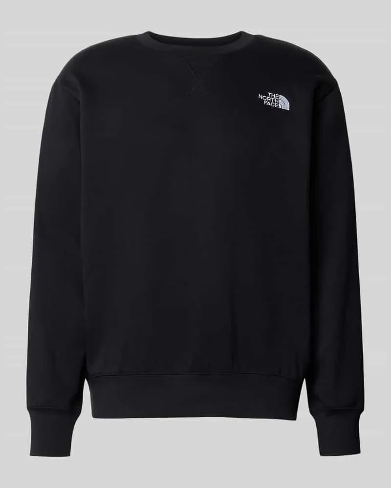 The North Face Sweatshirt mit Label-Stitching Black