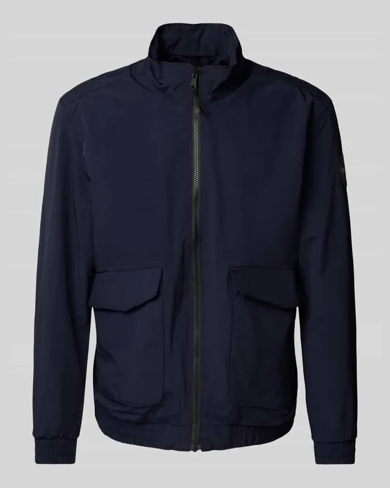 Napapijri Jacke mit Stehkragen Modell 'GIOVI Marine