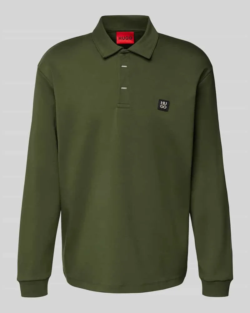 HUGO BOSS Poloshirt mit Label-Detail Modell 'Dargenpolo 