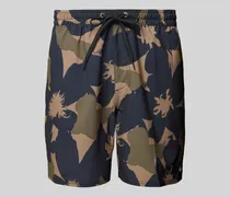 Badehose mit rückseitiger Pattentasche Modell 'SURFSILK