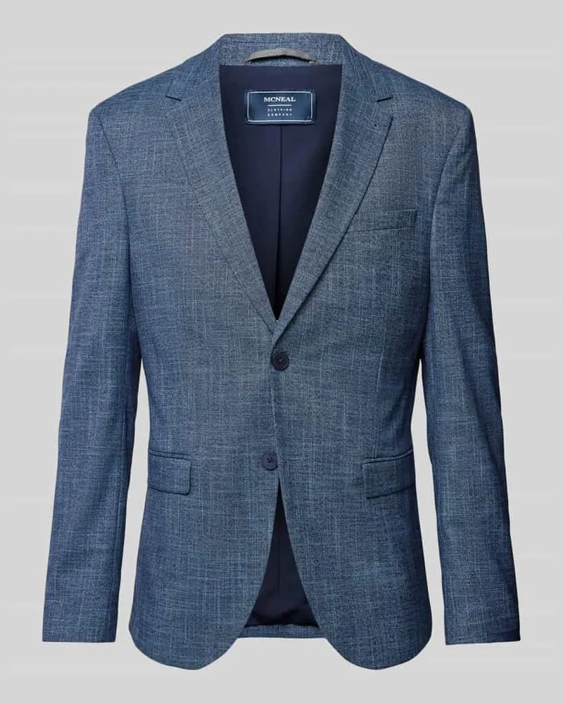 McNeal Slim Fit Sakko mit Webmuster 