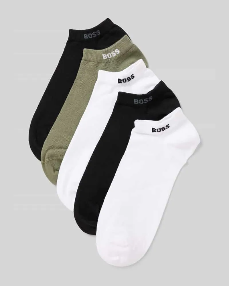 HUGO BOSS Sneaker-Socken aus Baumwoll-Mix im 5er-Pack 