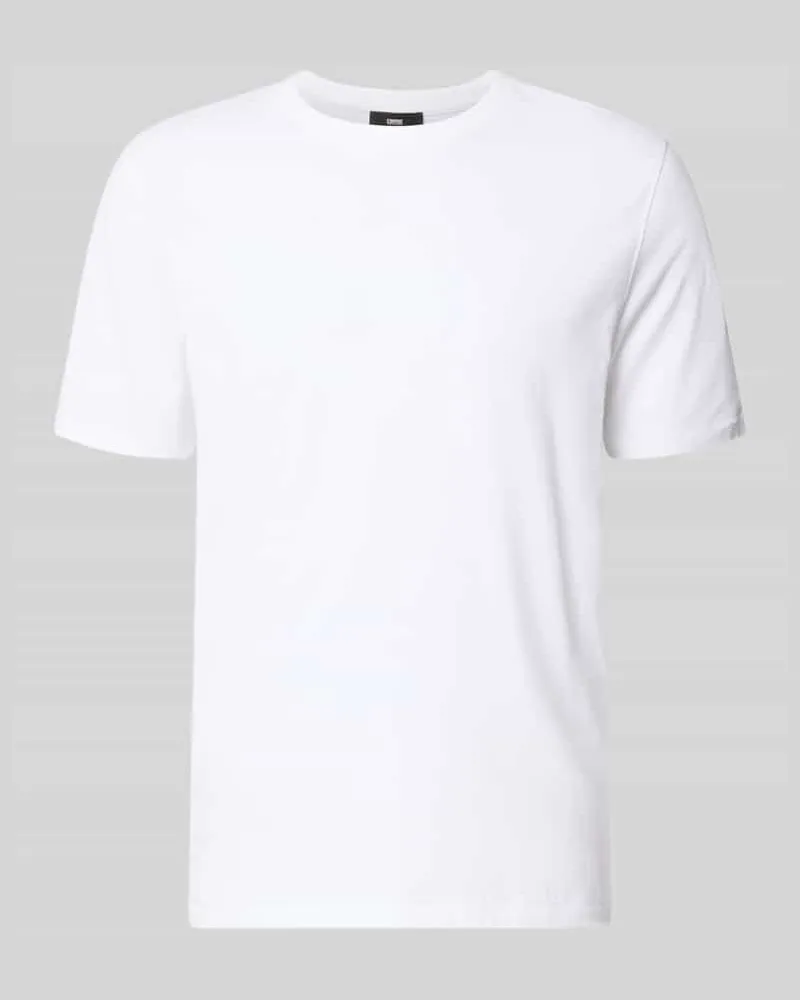 cinque T-Shirt mit Rundhalsausschnitt Modell 'CIDANI Weiss