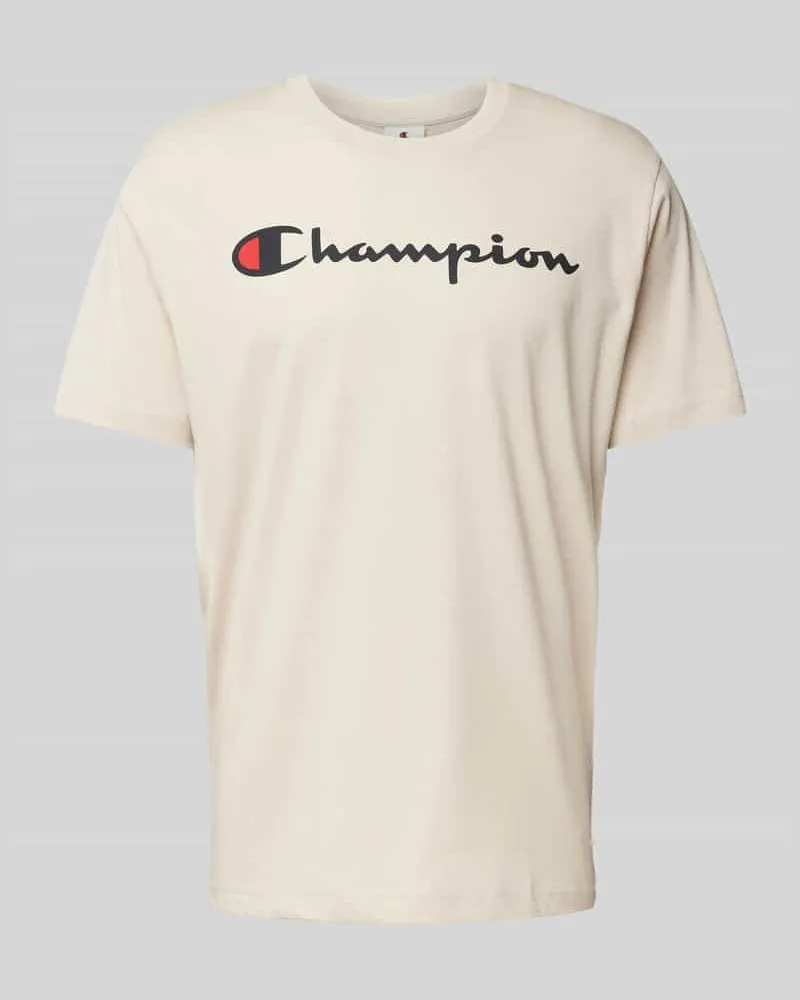 Champion T-Shirt mit Label-Print 
