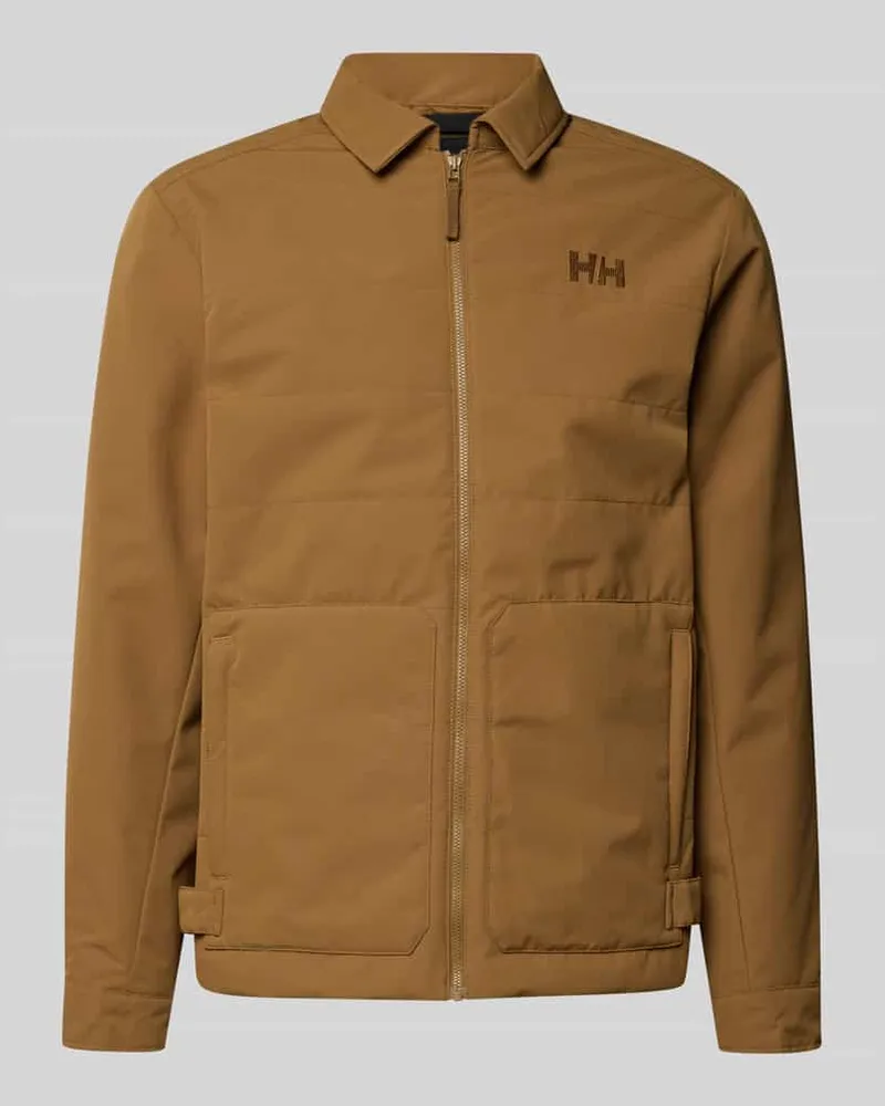 Helly Hansen Jacke mit Logo und Eingrifftaschen Modell 'ESCAPE INS Camel