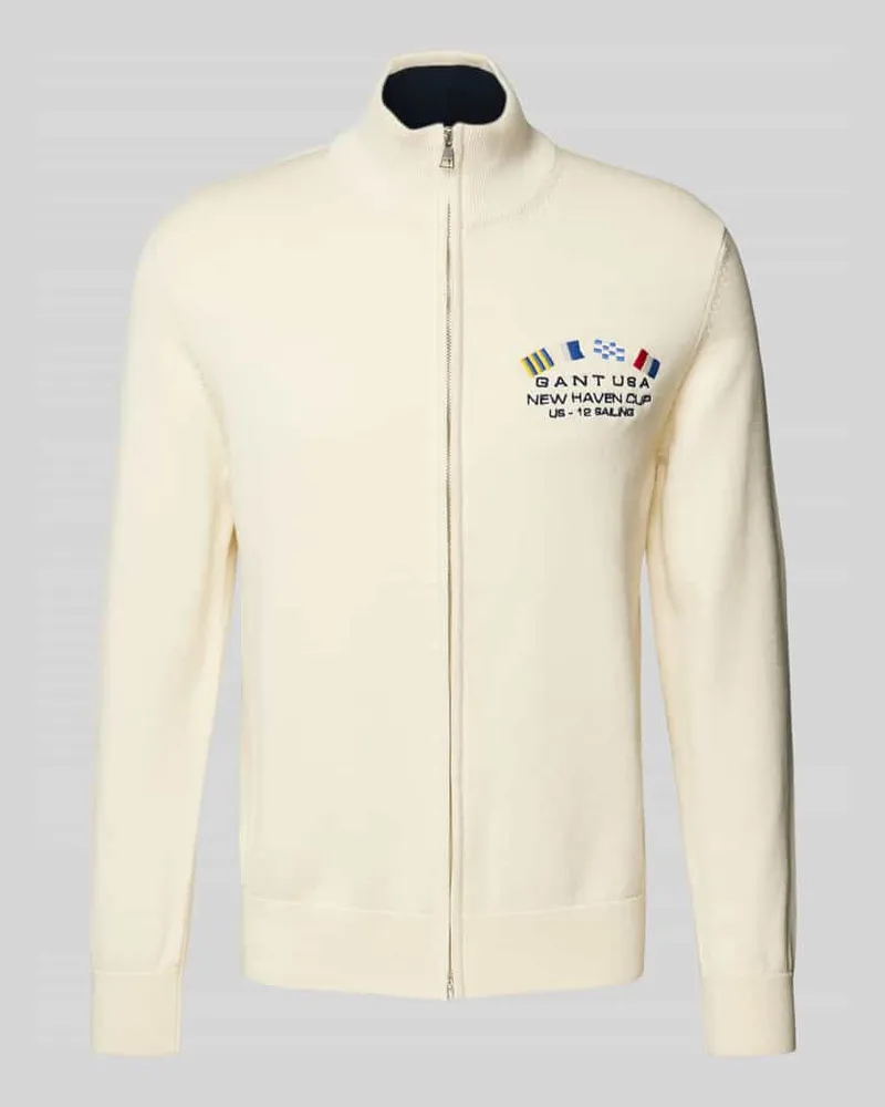 Gant Cardigan mit Zweiwege-Reißverschluss 