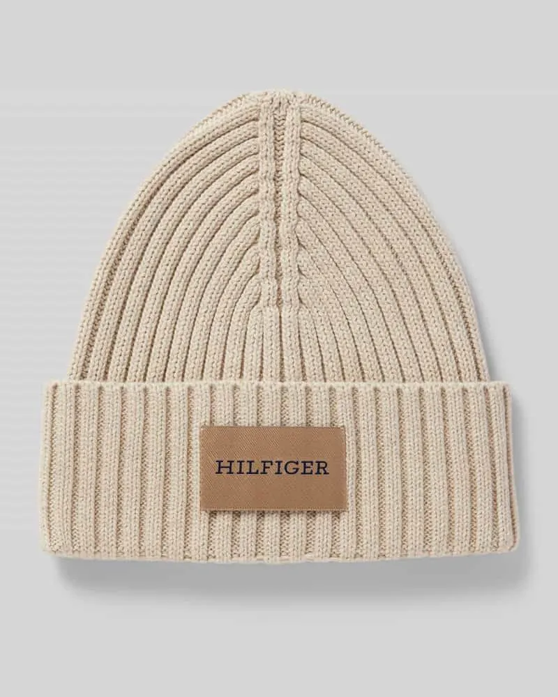 Tommy Hilfiger Mütze mit Label-Patch Modell 'MONOTYPE 