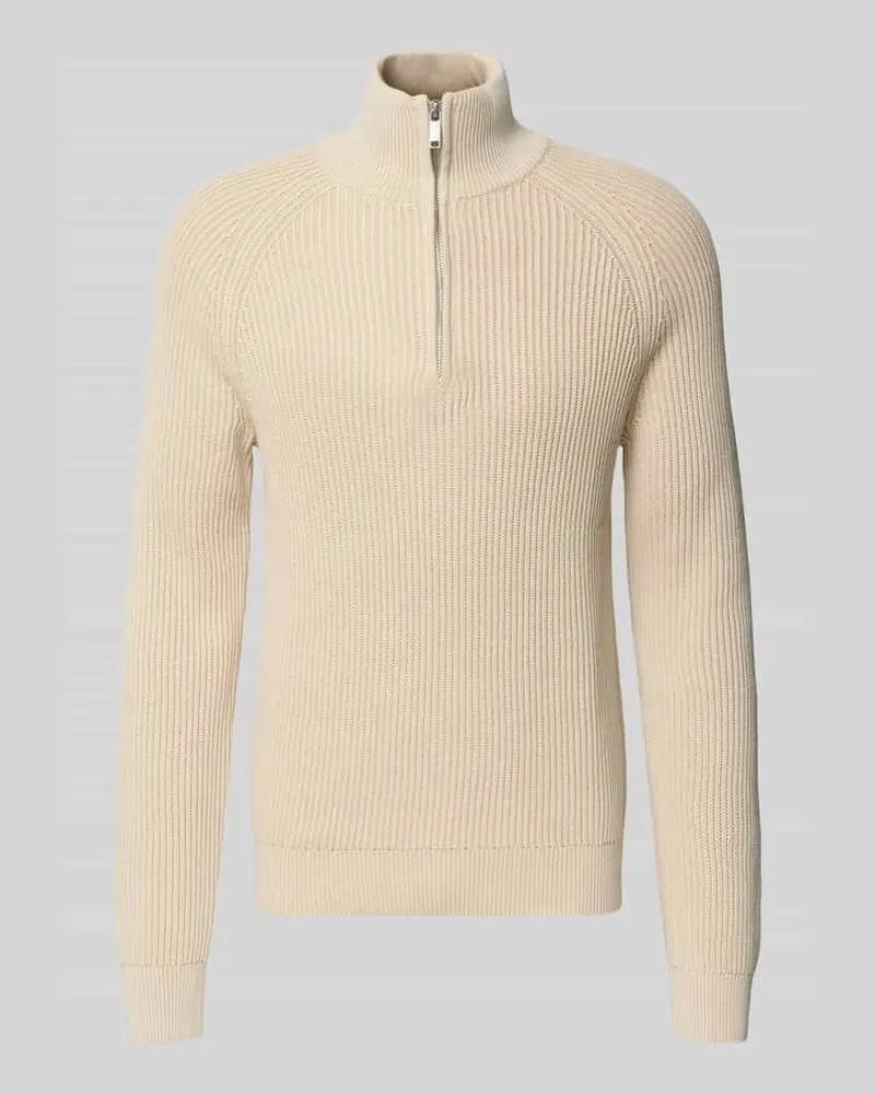 McNeal Strickpullover mit gerippten Abschlüssen 