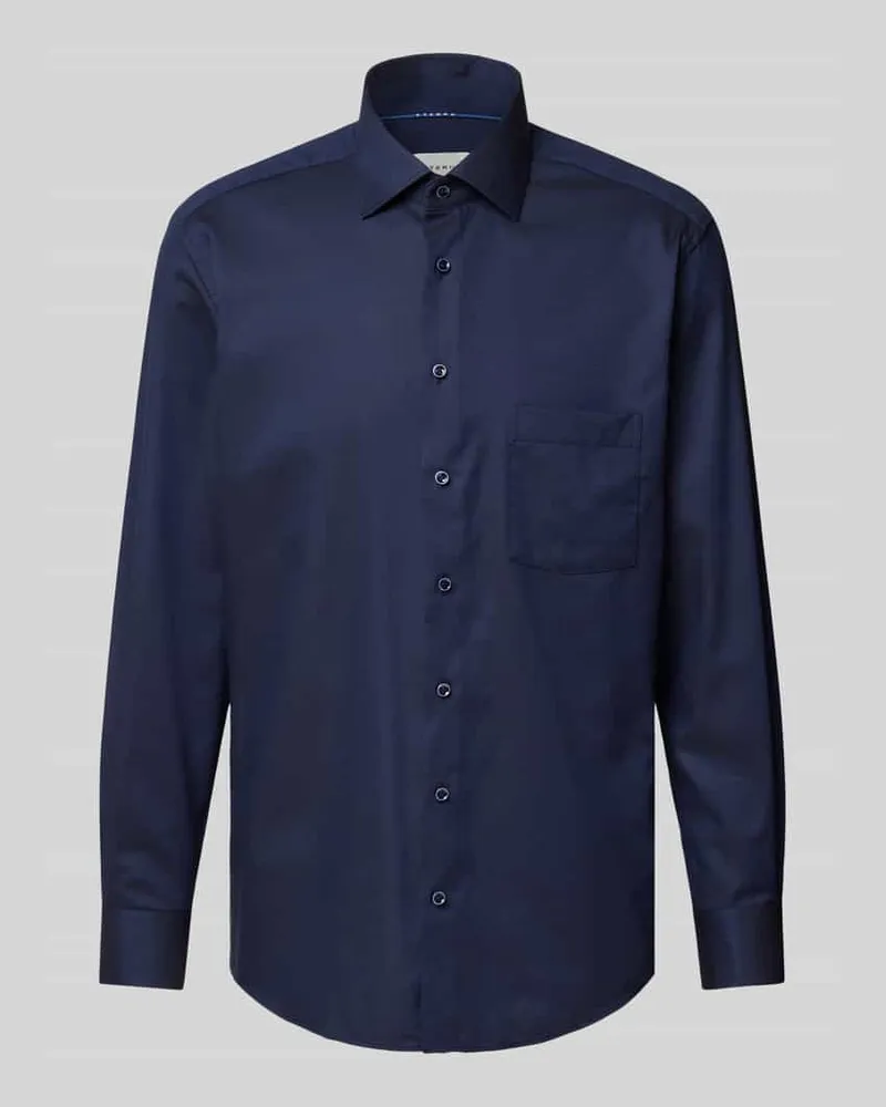 Eterna Modern Fit Business-Hemd mit Kentkragen 