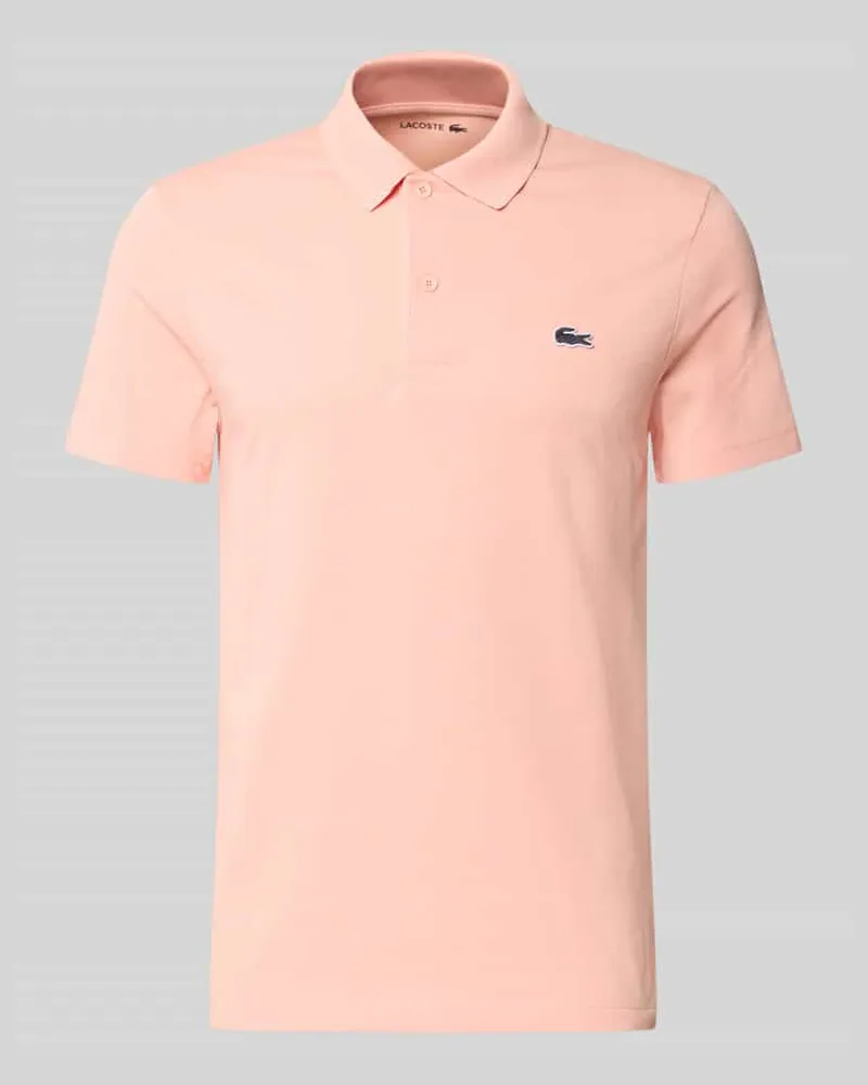 Lacoste Regular Fit Poloshirt aus Baumwoll-Mix Altrosa