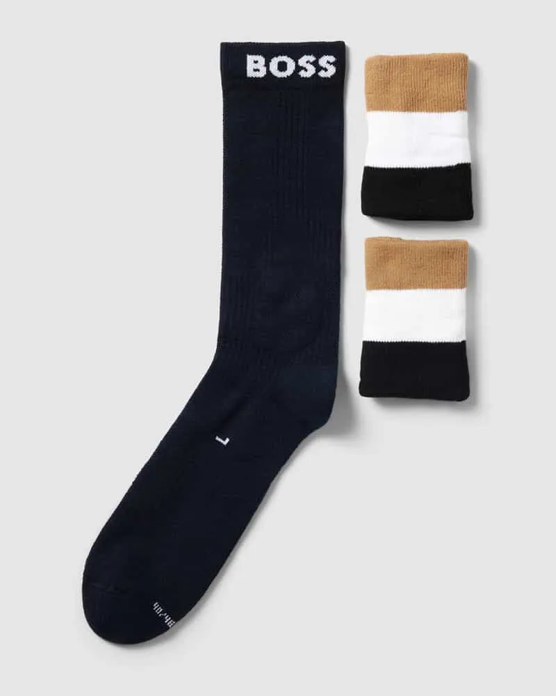HUGO BOSS Socken und Schweißbänder im Set Rot