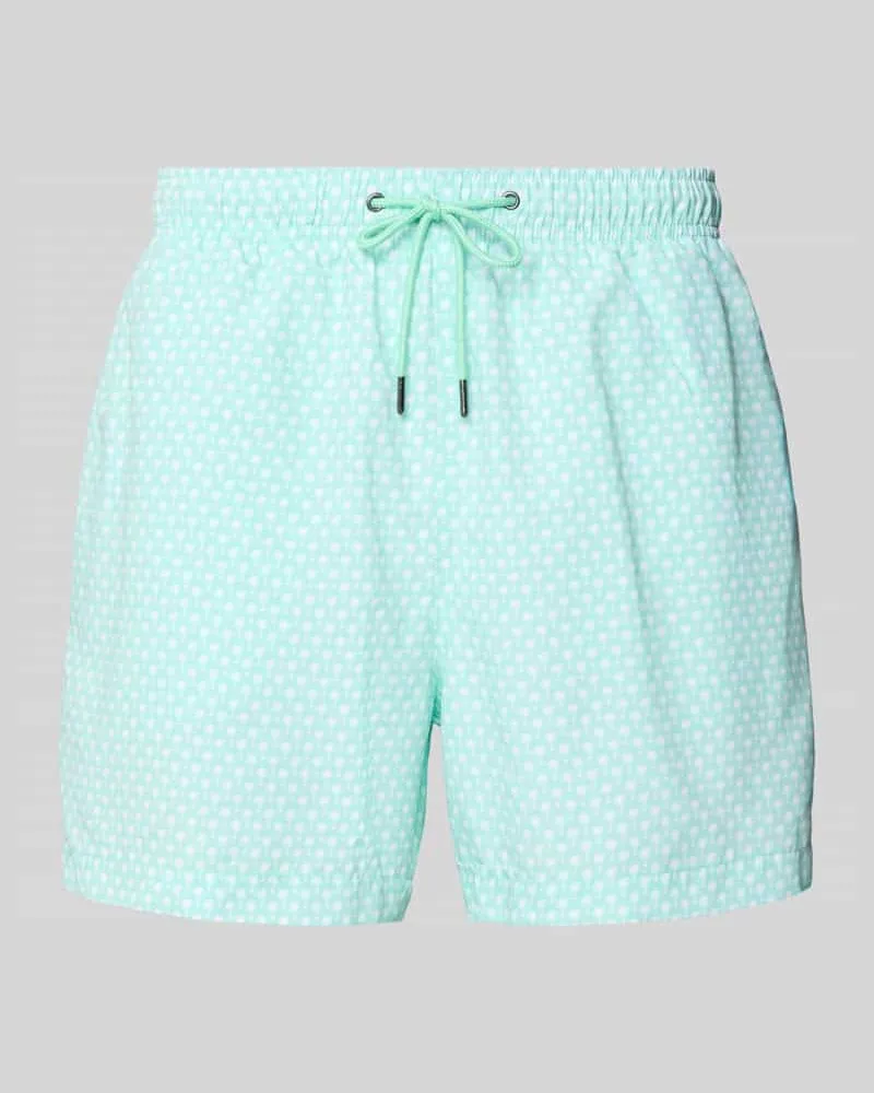 McNeal Badehose mit Gesäßleistentasche Mint