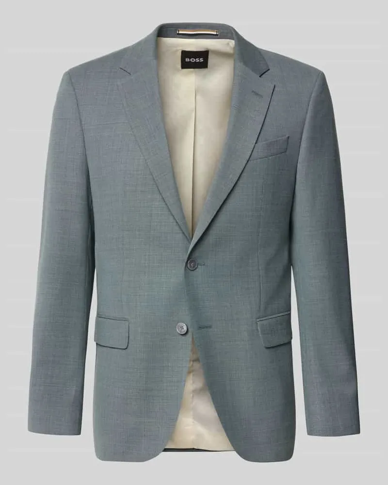 HUGO BOSS Regular Fit Anzugsakko aus Schurwoll-Mix Modell 'JASPER Lind
