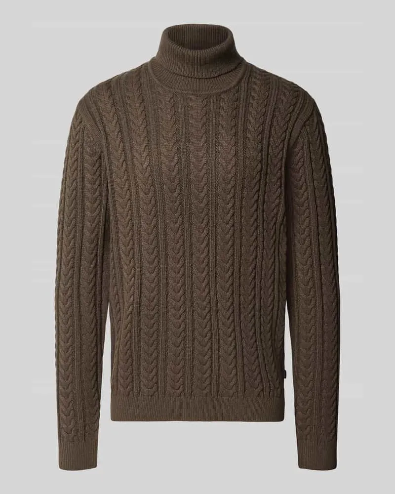 Jack & Jones Strickpullover mit Zopfmuster 