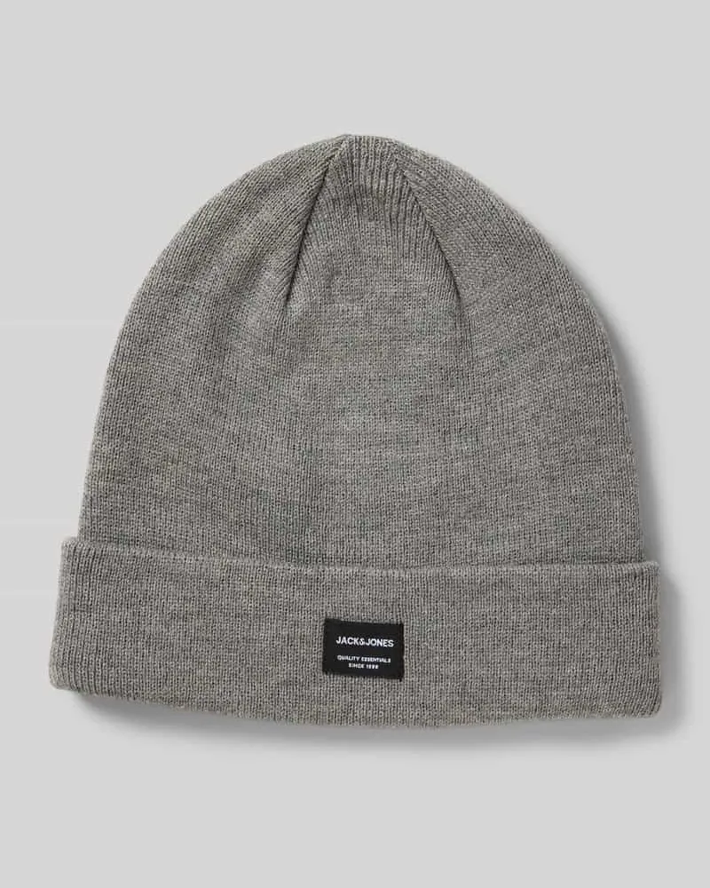 Jack & Jones Beanie mit Label-Detail 