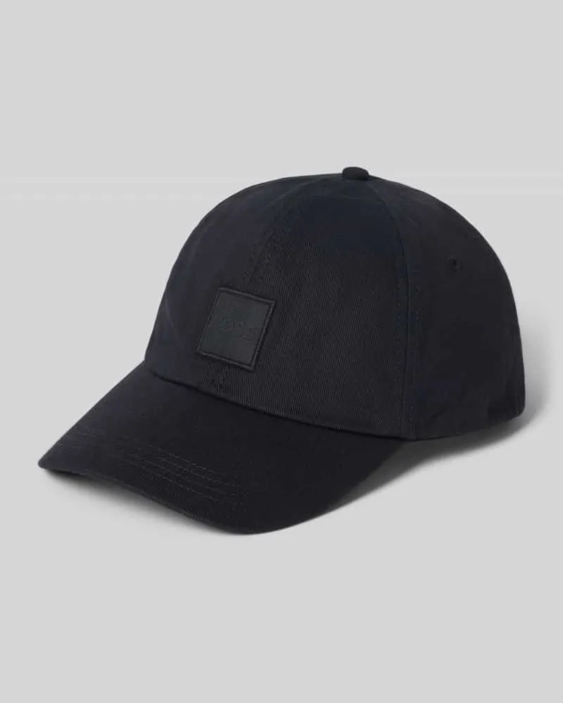 HUGO BOSS Basecap aus reiner Baumwolle Modell 'DERREL Black