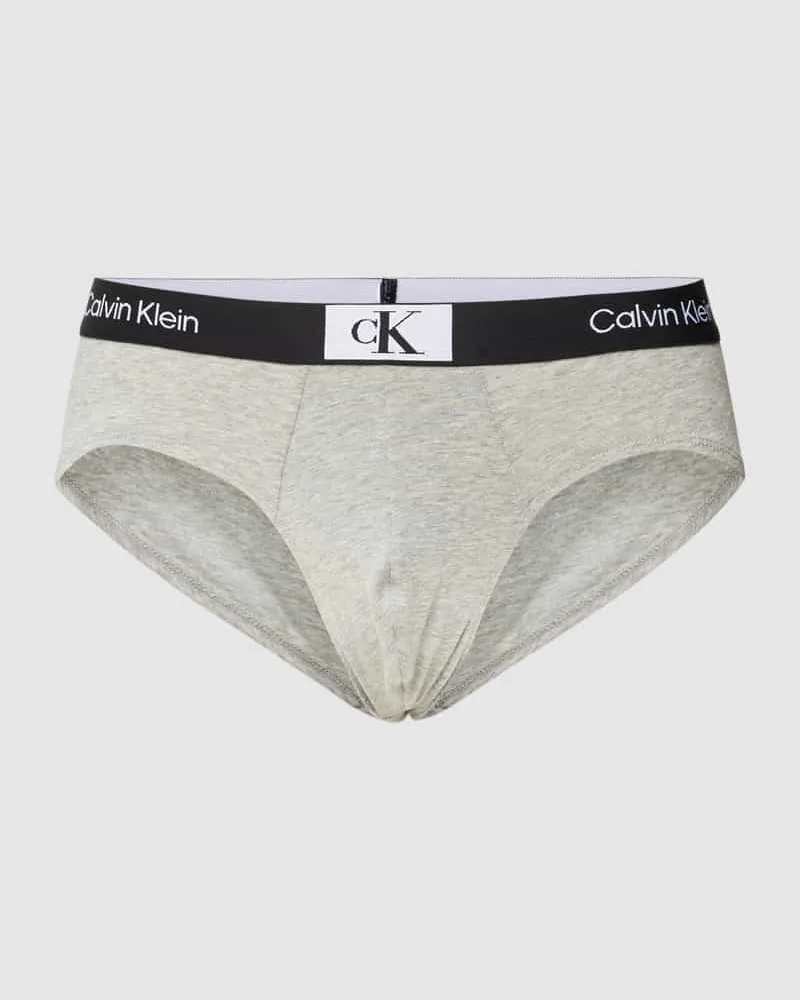 Calvin Klein Slip mit Label-Detail 