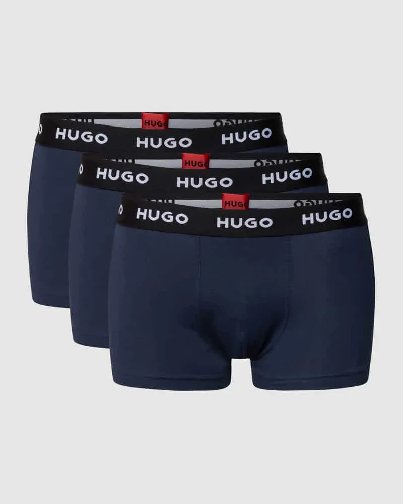 HUGO BOSS Trunks mit Label-Details im 3er-Pack 
