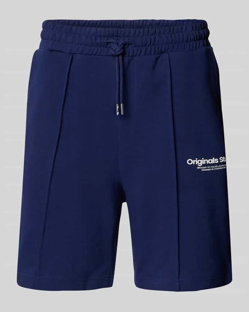 Jack & Jones Sweatshorts mit Label-Detail Modell 'KANE 