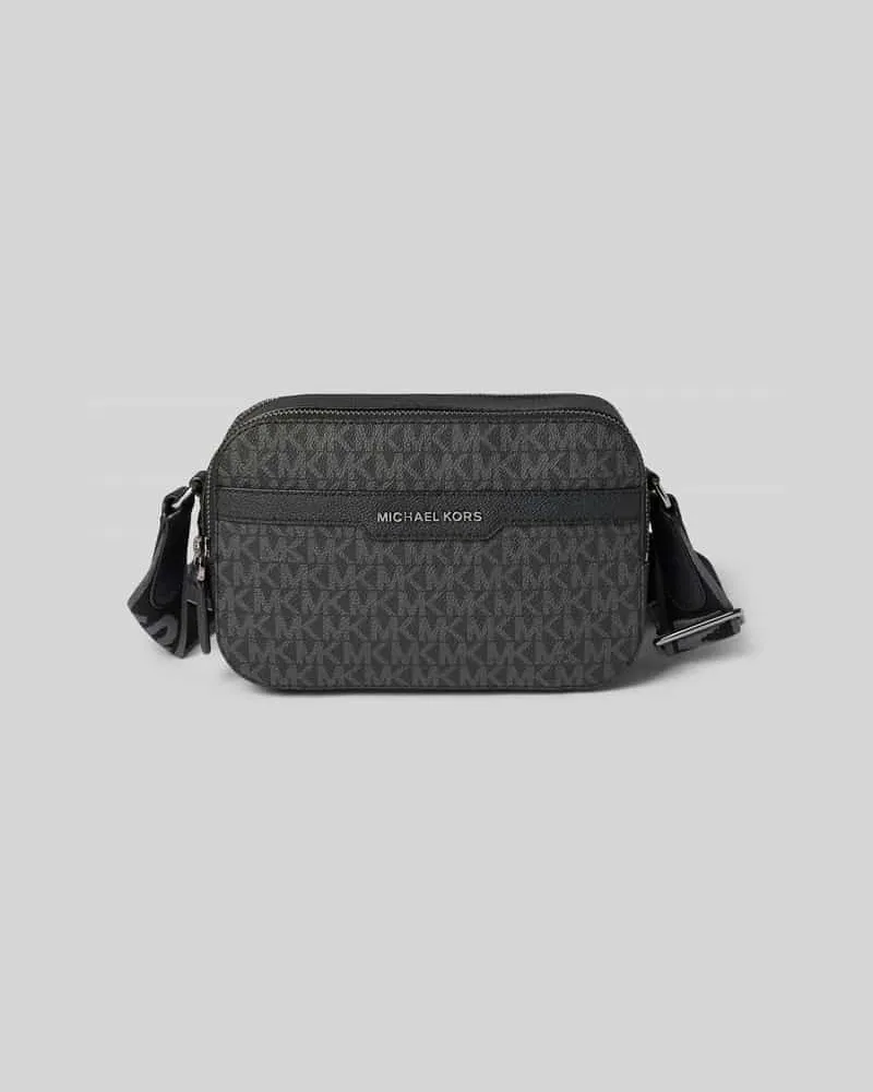 Michael Kors Camera Bag mit Logo-Applikation Modell 'Hudson Black