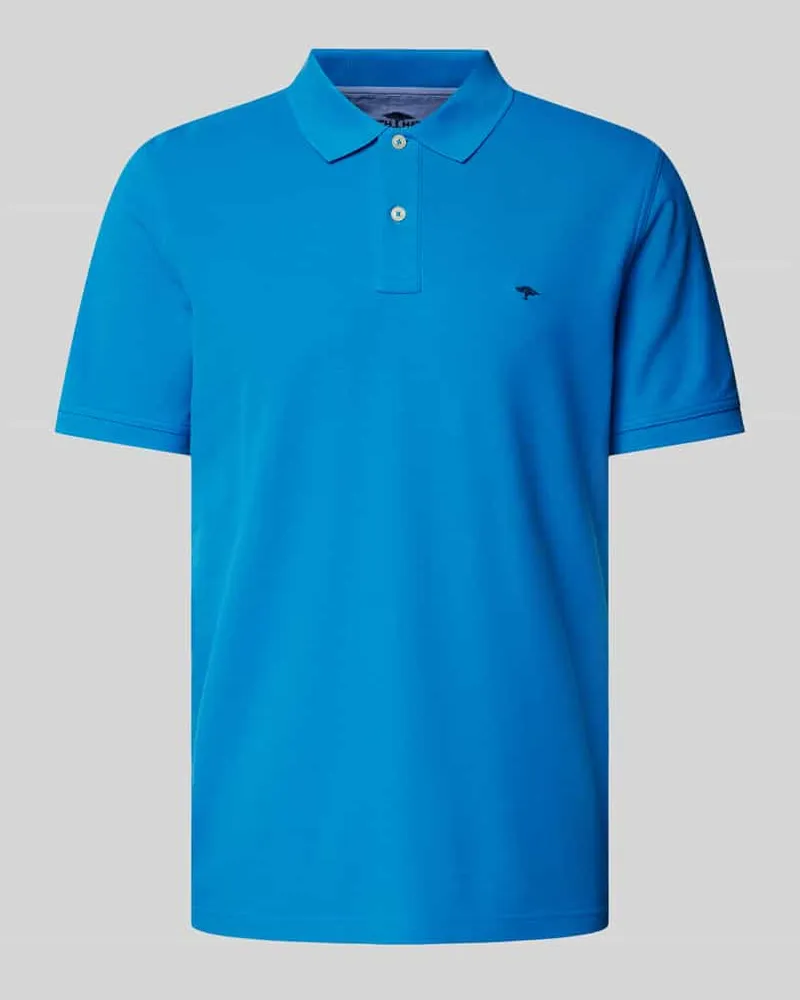 Fynch-Hatton Regular Fit Poloshirt mit Label-Stitching 