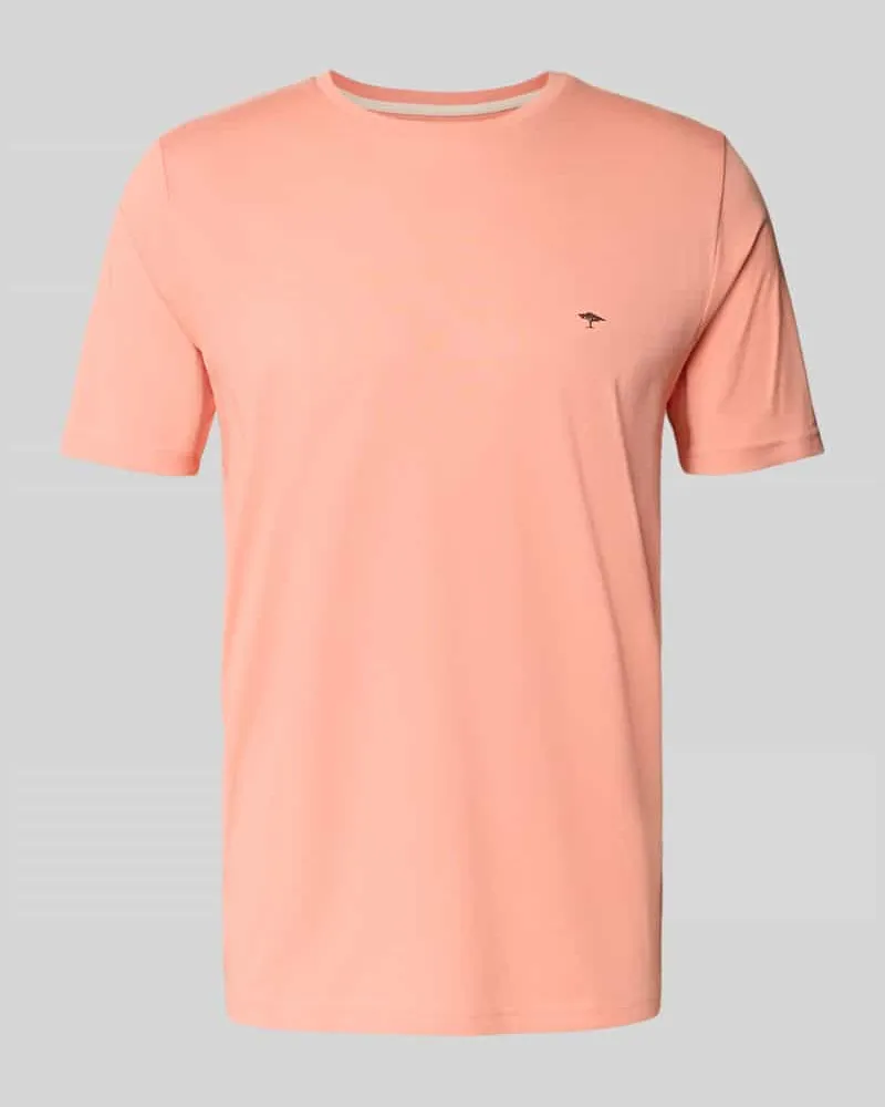 Fynch-Hatton T-Shirt mit Label-Stitching 
