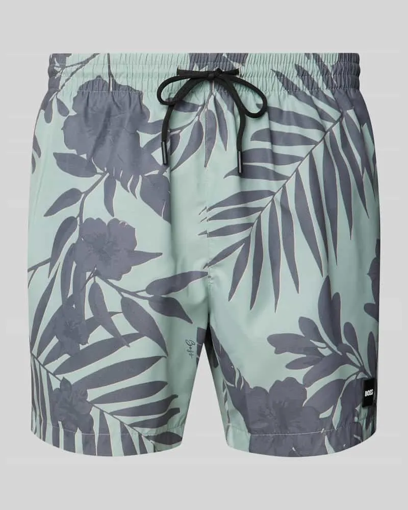 HUGO BOSS Badehose mit elastischem Bund Modell 'Piranha 