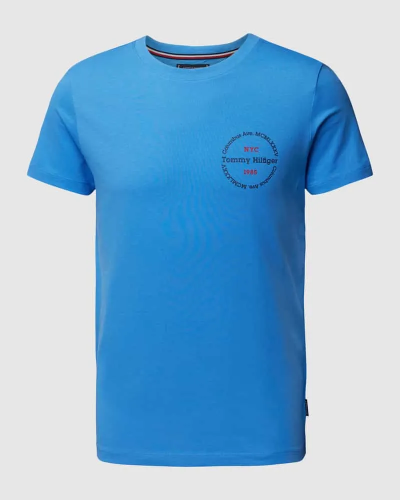 Tommy Hilfiger Slim Fit T-Shirt mit Rundhalsausschnitt 
