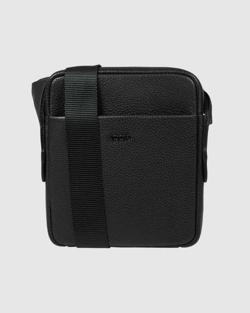 JOOP! Umhängetasche aus Leder Modell 'Cardona Black