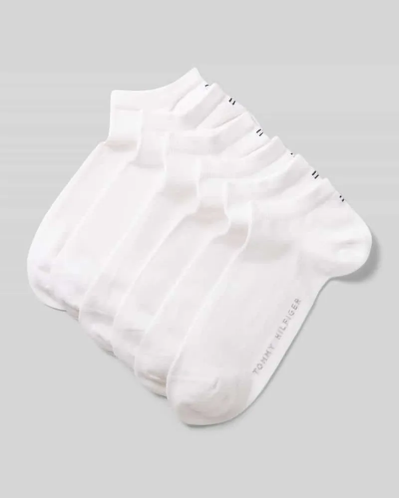 Tommy Hilfiger Socken aus Baumwoll-Mix im 6er-Pack Weiss