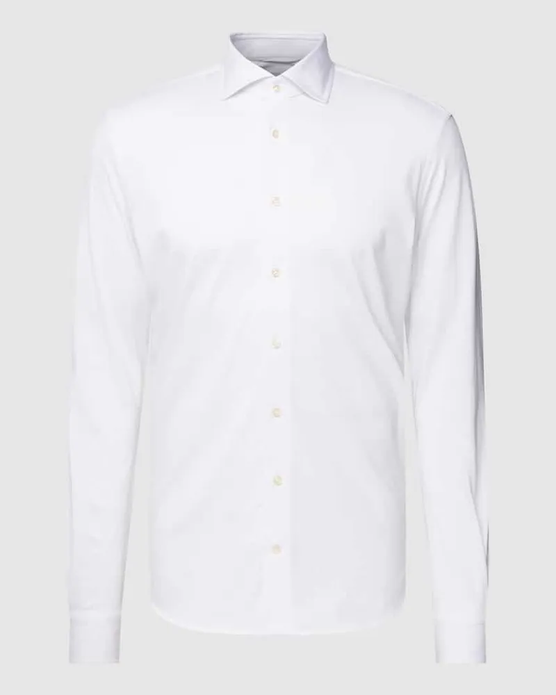 Profuomo Slim fit Fit Businesshemd aus Baumwollqualität mit Stretch-Anteil 