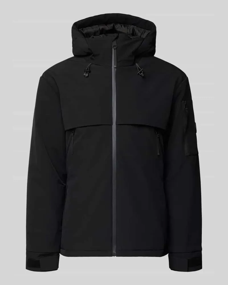 Luhta Jacke mit Kapuze Modell 'HUKKALA Black