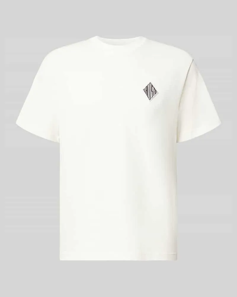 Lacoste Regular Fit T-Shirt aus reiner Baumwolle Modell ''JERSEY LOURD Weiss