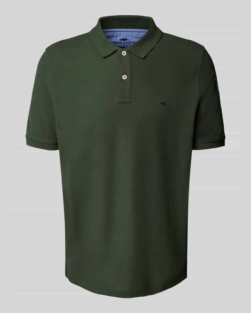 Fynch-Hatton Regular Fit Poloshirt mit Logo-Stitching 