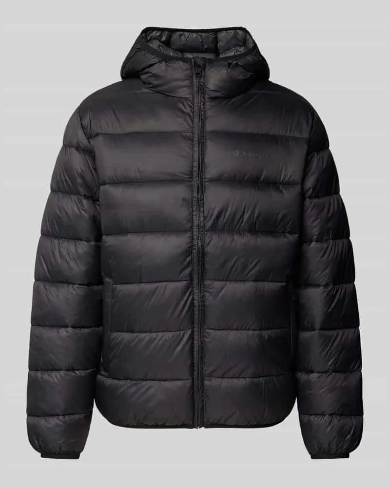 Champion Steppjacke mit Label-Print 