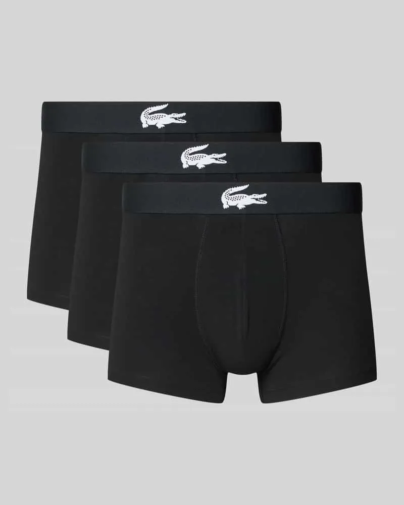 Lacoste Pant & Trunk aus Baumwoll-Mix im 3er-Pack Black