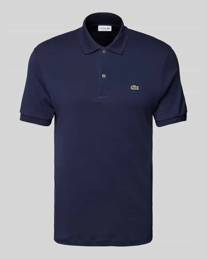 Lacoste Regular Fit Poloshirt mit Label-Detail Marine